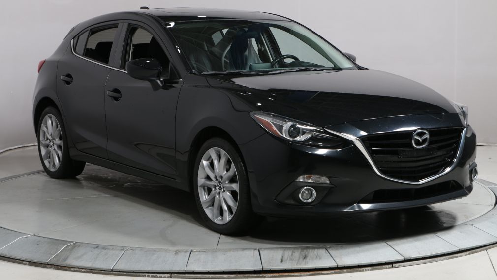 2015 Mazda 3 GT TOIT NAV MAGS BLUETOOTH CAMERA RECUL #0