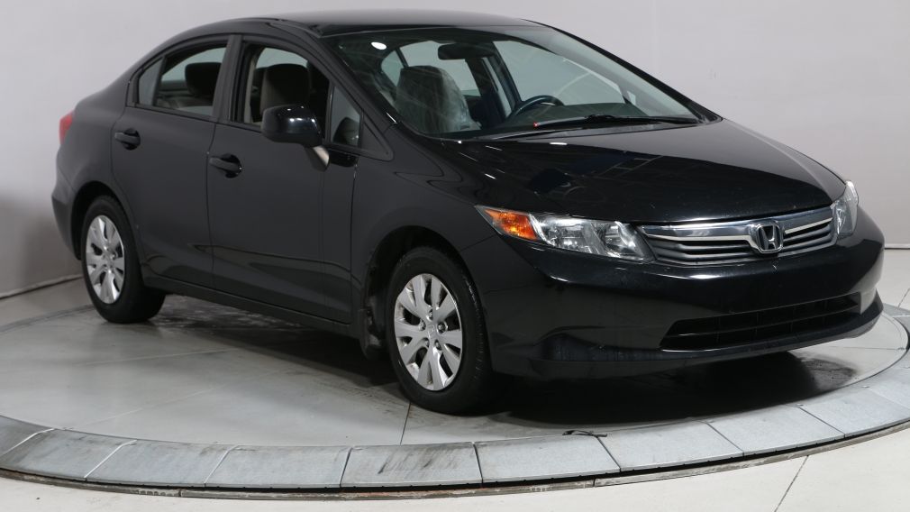 2012 Honda Civic LX AUTO A/C GR ELECTRIQUE BLUETOOTH #0