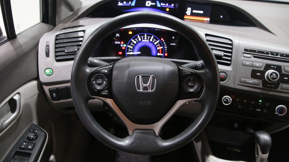 2012 Honda Civic LX AUTO A/C GR ELECTRIQUE BLUETOOTH #14