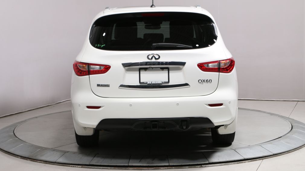 2014 Infiniti QX60 AWD CUIR TOIT NAV DVD BLUETOOTH CAMERA RECUL 360 #6