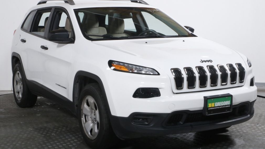 2015 Jeep Cherokee Sport 4WD AUTO A/C GR ÉLECT BLUETOOTH #0