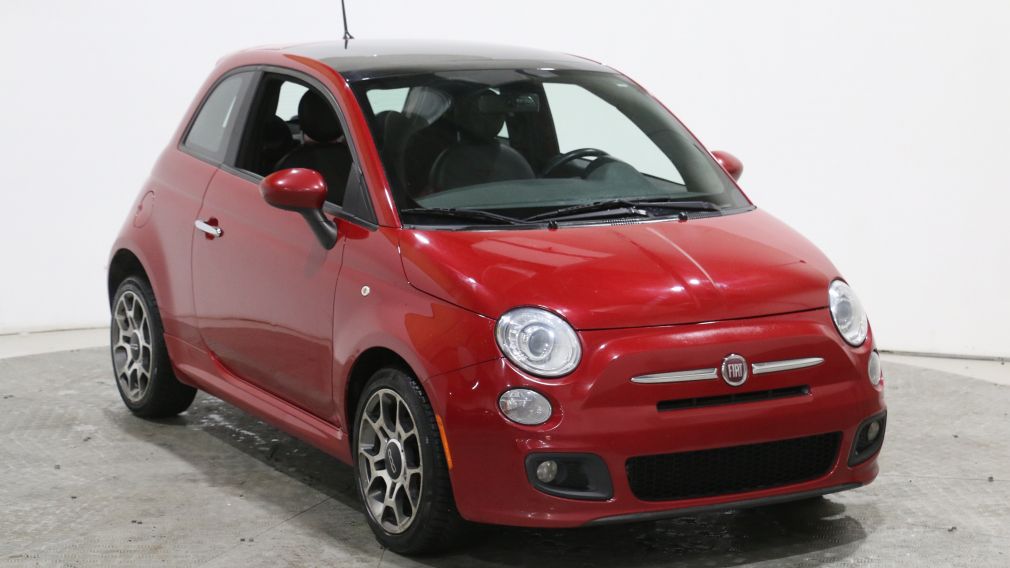 2013 Fiat 500 Sport Cuir Toit Bluetooth #0