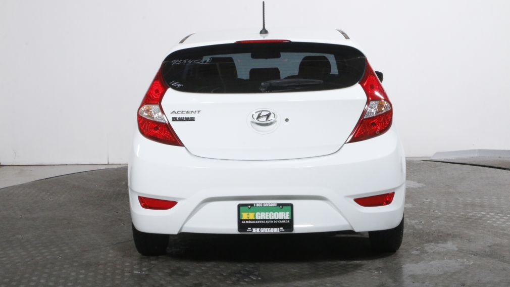 2014 Hyundai Accent GLS MANUELLE A/C GR ÉLECT TOIT BLUETOOTH #5