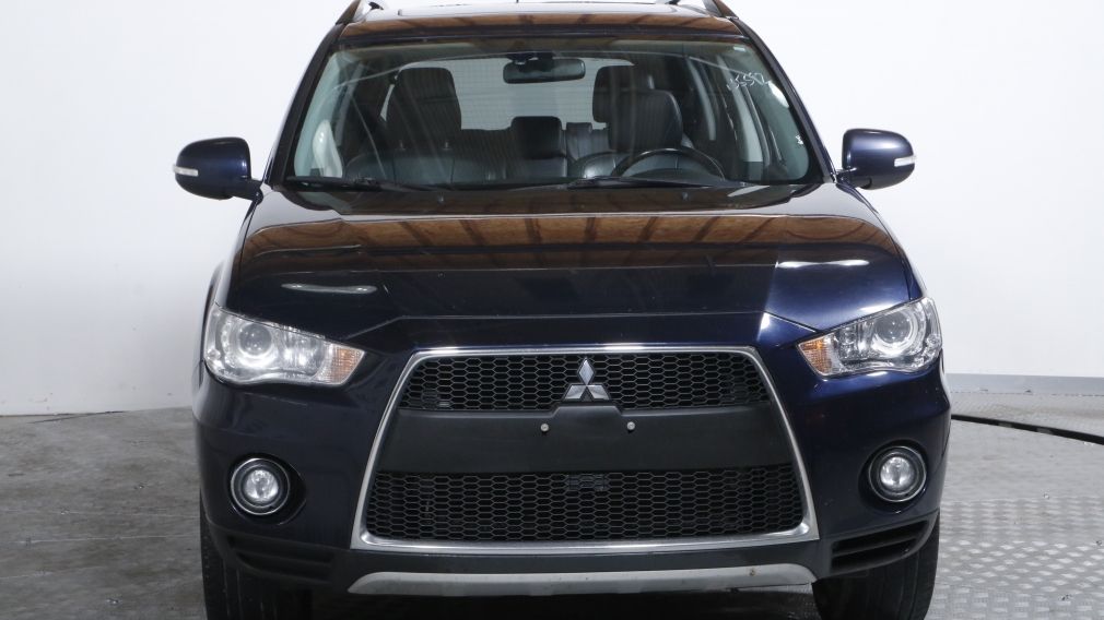 2011 Mitsubishi Outlander XLS AWD CUIR TOIT MAGS 7 PASSAGERS #2