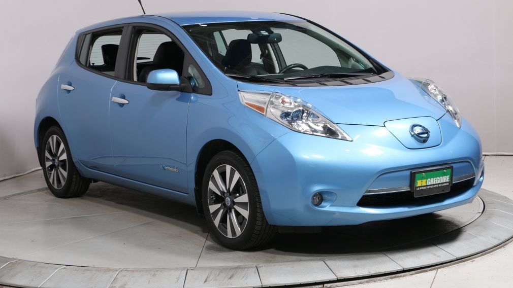 2014 Nissan Leaf SL TECH NAV CUIR AUTO AC GR ELECT #0