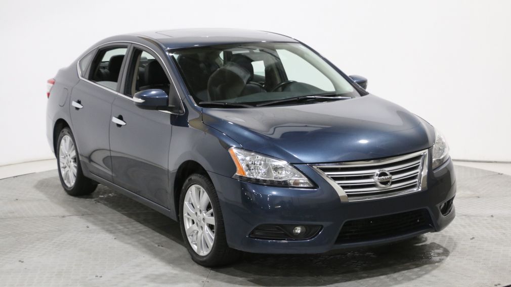 2014 Nissan Sentra SL AUTO AC GR ELECT MAGS CUIR NAVI CAMERA TOIT #0