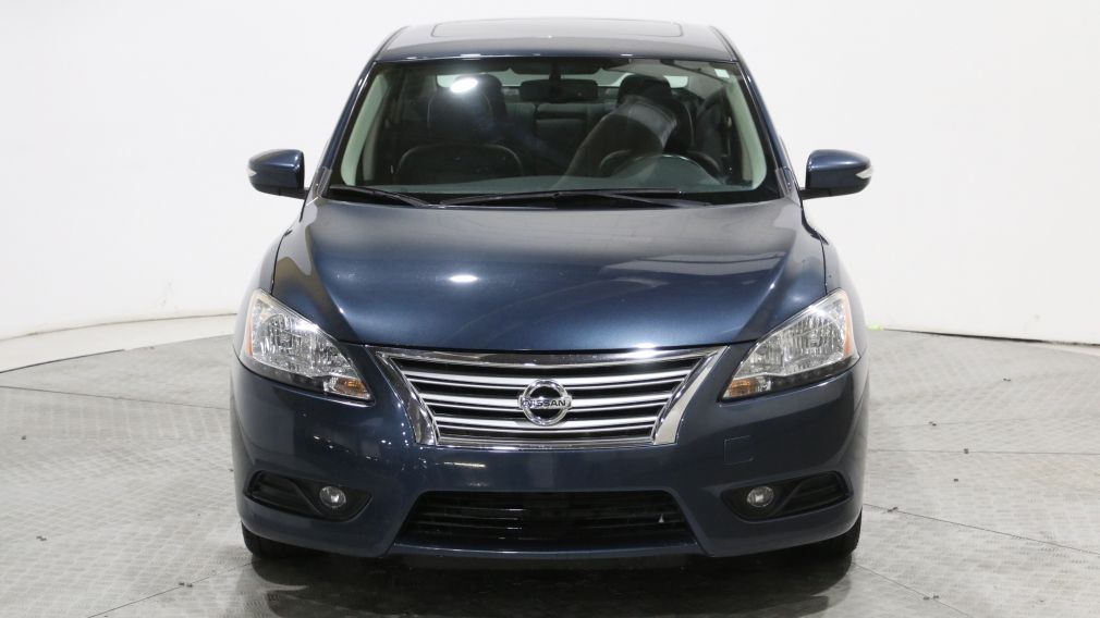 2014 Nissan Sentra SL AUTO AC GR ELECT MAGS CUIR NAVI CAMERA TOIT #2