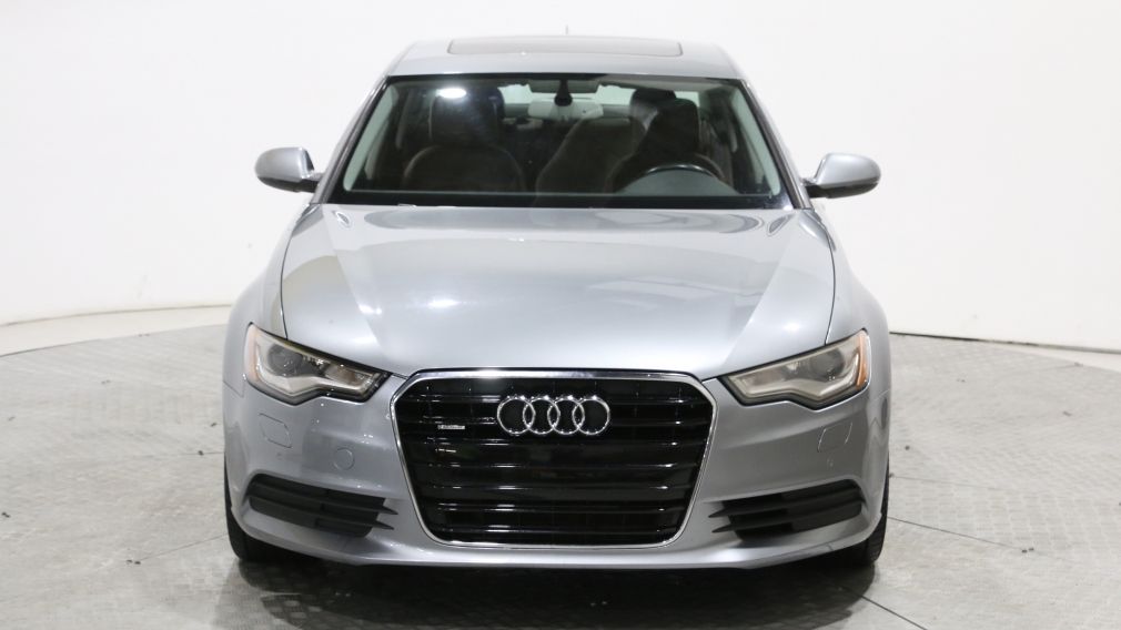 2012 Audi A6 3.0T PREMIUM AWD CUIR TOIT NAV BLUETOOTH #2