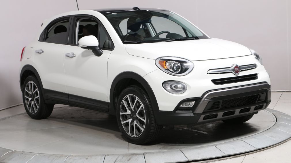 2016 Fiat 500X TREKKING PLUS AWD CUIR TOIT MAGS BLUETOOTH #0