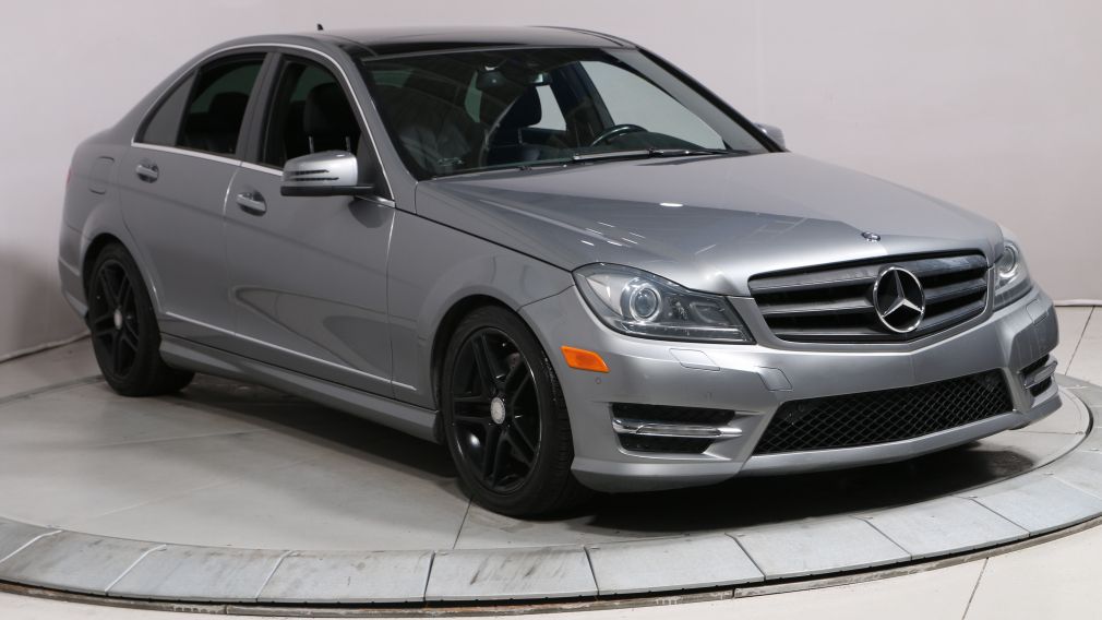 2012 Mercedes Benz C300 C 300 4MATIC CUIR TOIT NAV MAGS BLUETOOTH CAM RECU #0