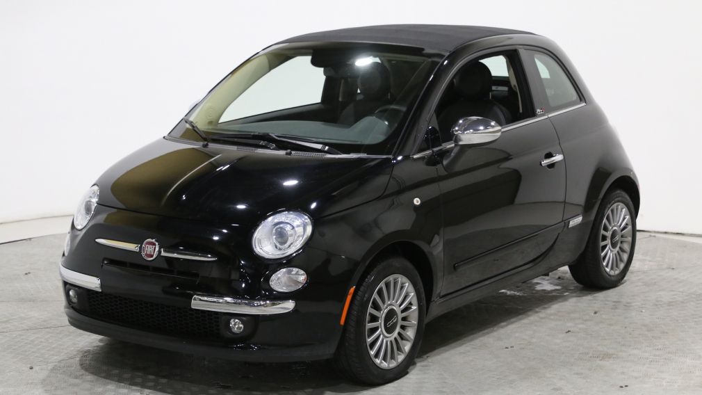 2015 Fiat 500c LOUNGE CONVERTIBLE CUIR MAGS BLUETOOTH #3