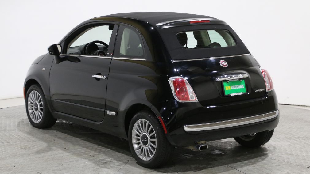 2015 Fiat 500c LOUNGE CONVERTIBLE CUIR MAGS BLUETOOTH #4