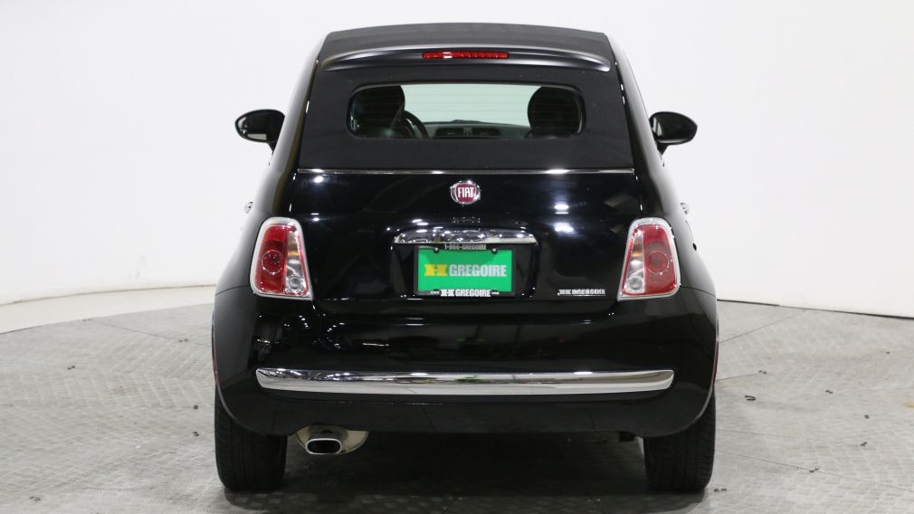 2015 Fiat 500c LOUNGE CONVERTIBLE CUIR MAGS BLUETOOTH #6