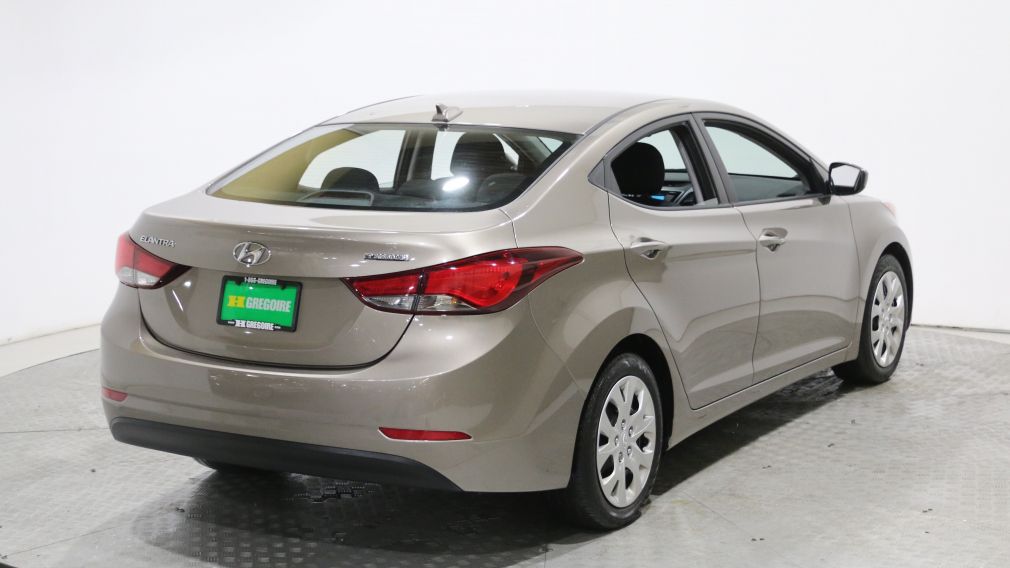 2016 Hyundai Elantra GL AUTO AC GR ELECT BLUETOOTH #7