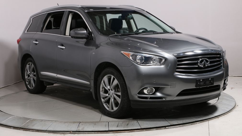 2015 Infiniti QX60 AWD 7PASSAGERS DVD CUIR TOIT NAV CAMERA RECUL 360 #0