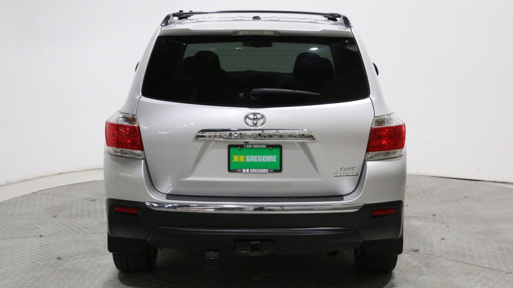 2013 Toyota Highlander 4WD 7 PASSAGERS CUIR TOIT MAGS CAMERA RECUL #6