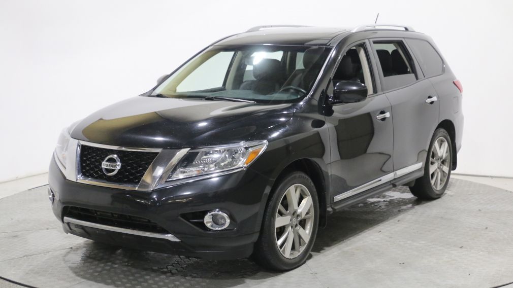 2016 Nissan Pathfinder Platinum AWD AC GR ELECT CUIR DVD CAMERA TOIT NAVI #3