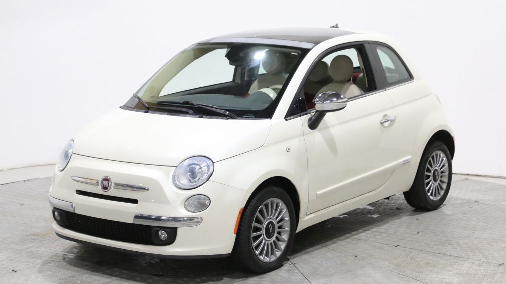 2012 Fiat 500 LOUNGE A/C CUIR TOIT MAGS BLUETOOTH #3