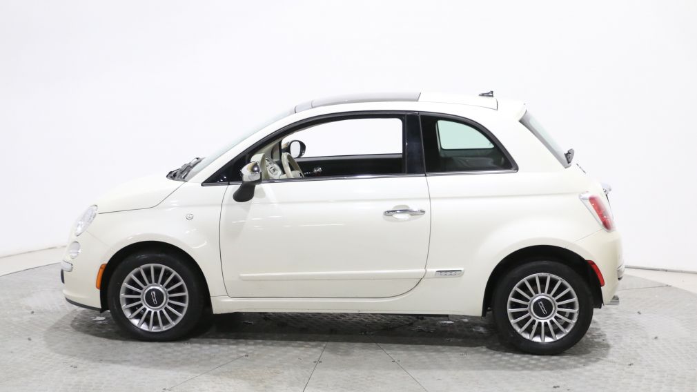 2012 Fiat 500 LOUNGE A/C CUIR TOIT MAGS BLUETOOTH #3