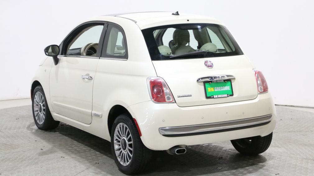 2012 Fiat 500 LOUNGE A/C CUIR TOIT MAGS BLUETOOTH #4