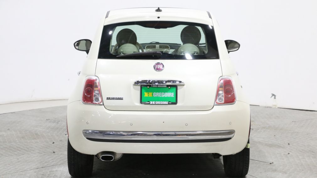 2012 Fiat 500 LOUNGE A/C CUIR TOIT MAGS BLUETOOTH #5