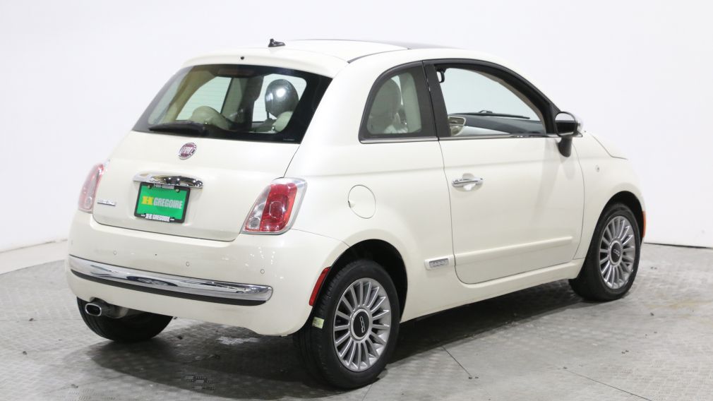 2012 Fiat 500 LOUNGE A/C CUIR TOIT MAGS BLUETOOTH #6