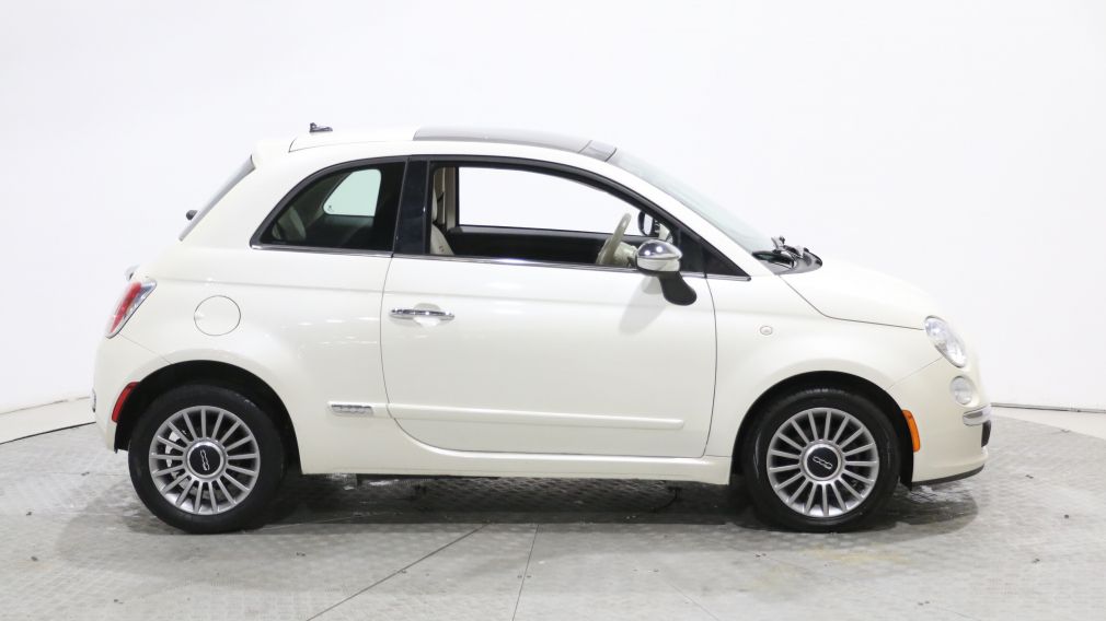 2012 Fiat 500 LOUNGE A/C CUIR TOIT MAGS BLUETOOTH #7