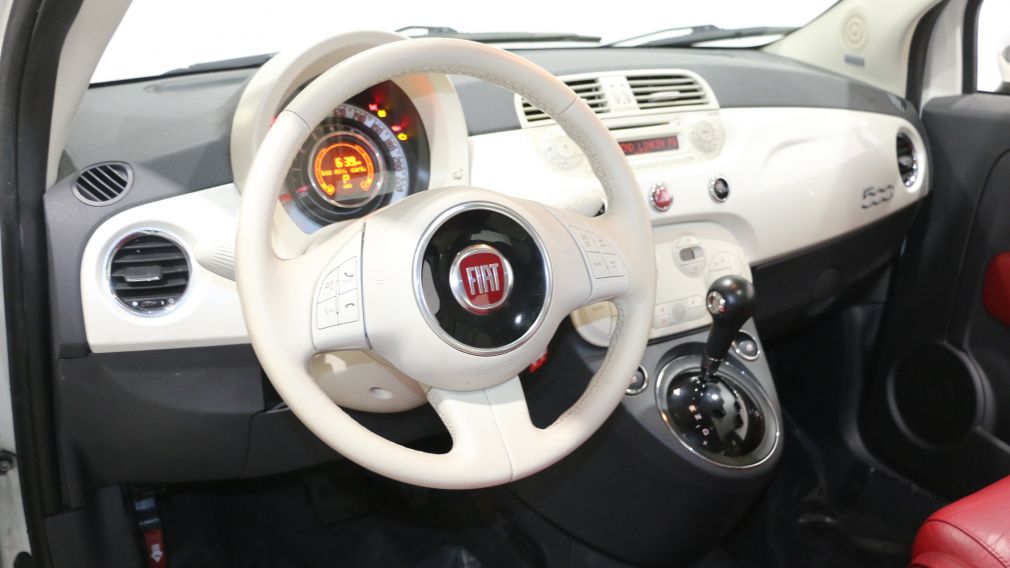 2012 Fiat 500 LOUNGE A/C CUIR TOIT MAGS BLUETOOTH #9