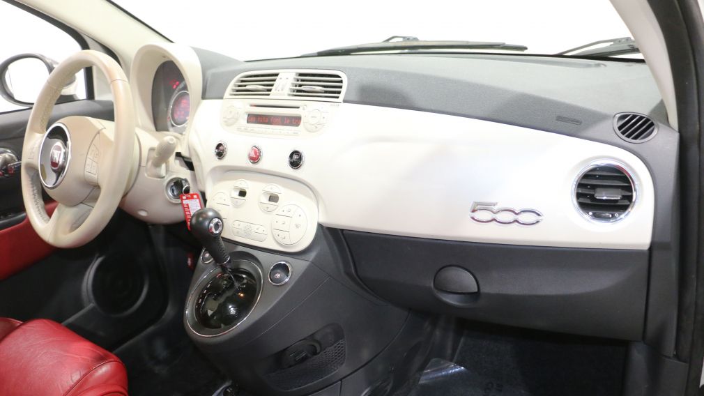 2012 Fiat 500 LOUNGE A/C CUIR TOIT MAGS BLUETOOTH #17