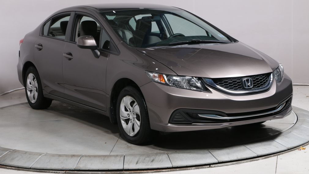 2013 Honda Civic LX AUTO A/C GR ELECT BLUETOOTH #0