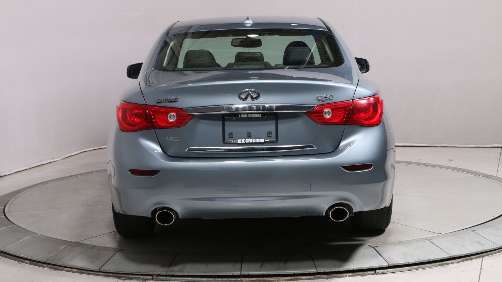 2014 Infiniti Q50 SPORT AWD CUIR TOIT NAV BLUETOOTH CAMERA RECUL #5