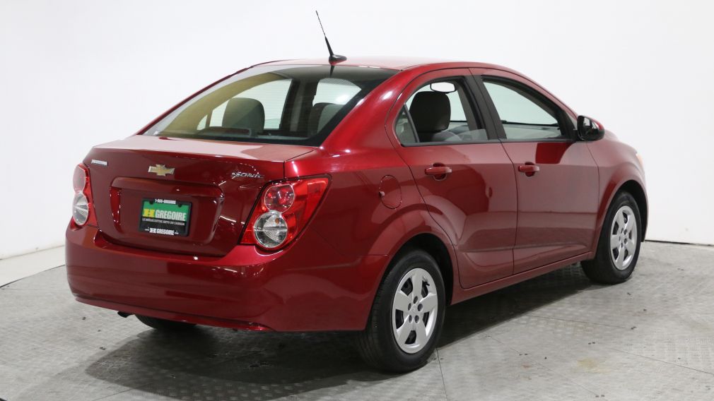 2013 Chevrolet Sonic LS AUTO A/C BLUETOOTH BAS KILOMETRAGE #7