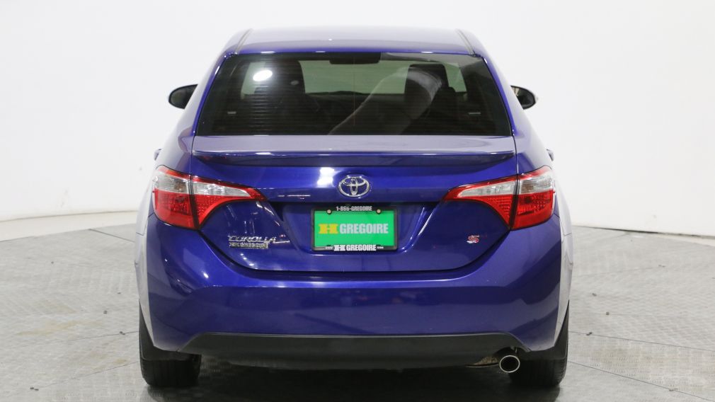 2014 Toyota Corolla S MANUELLE A/C GR ELECT CUIR BLUETOOTH #6
