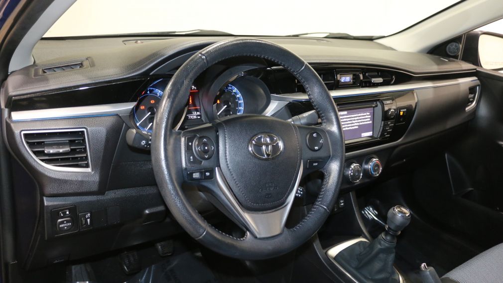 2014 Toyota Corolla S MANUELLE A/C GR ELECT CUIR BLUETOOTH #9