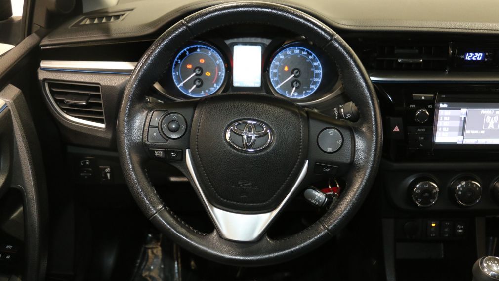 2014 Toyota Corolla S MANUELLE A/C GR ELECT CUIR BLUETOOTH #15