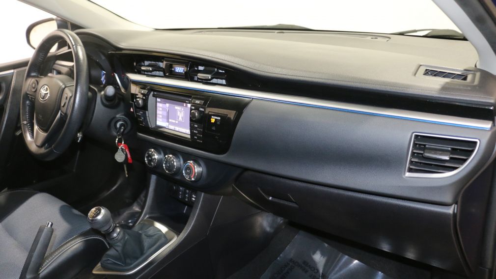 2014 Toyota Corolla S MANUELLE A/C GR ELECT CUIR BLUETOOTH #25