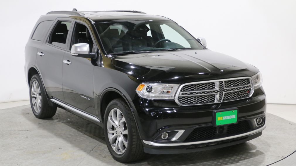 2017 Dodge Durango Citadel Platinum AWD MAGS BLUETOOTH CUIR CAMERA TO #0