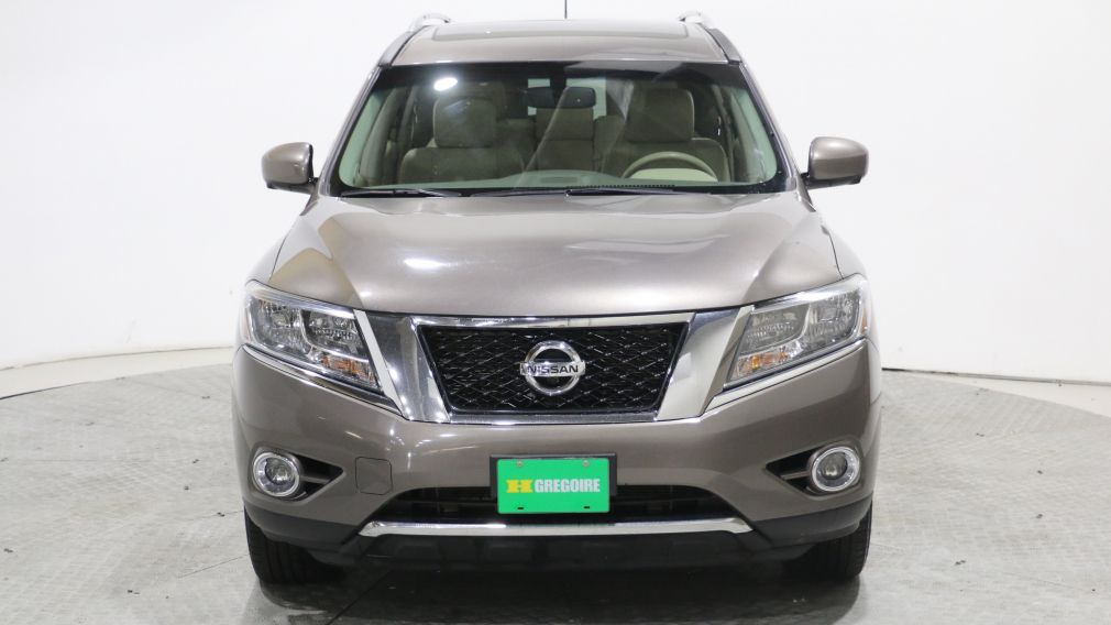 2014 Nissan Pathfinder Platinum AWD GR ELECT CUIR DVD TOIT NAVI CAMERA #2