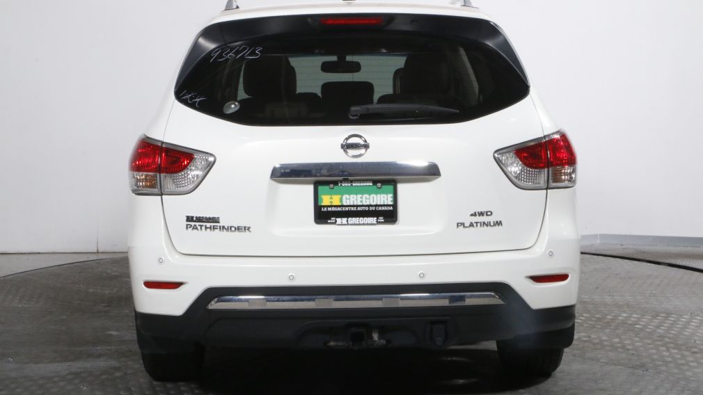 2014 Nissan Pathfinder Platinum 4 WD AUTO A/C GR ÉLECT CAMÉRA DE RECUL CU #5
