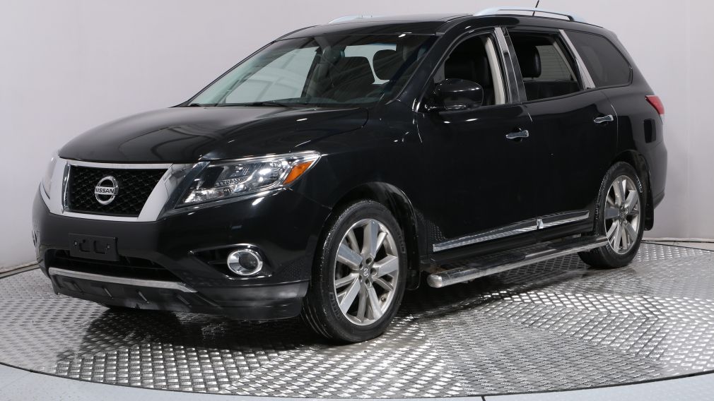 2015 Nissan Pathfinder PLATINUM AWD CUIR TOIT NAV BLUETOOTH CAM RECUL 360 #0