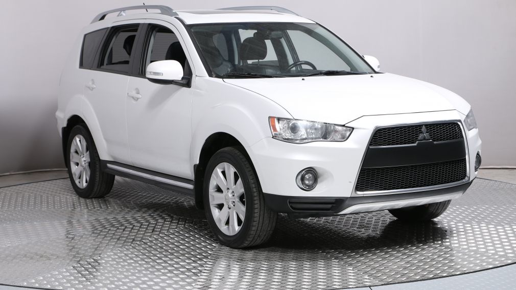 2010 Mitsubishi Outlander GT CUIR TOIT OUVRANT AWD 7 PASSAGERS #0