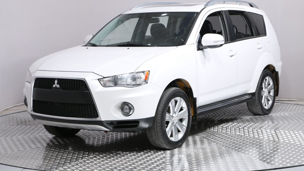 2010 Mitsubishi Outlander GT CUIR TOIT OUVRANT AWD 7 PASSAGERS #2