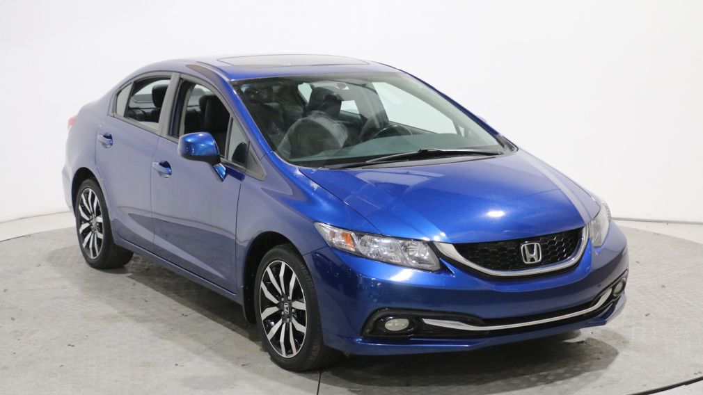 2013 Honda Civic Touring AUTO AC GR ELECT CUIR MAGS CAMERA TOIT NAV #0