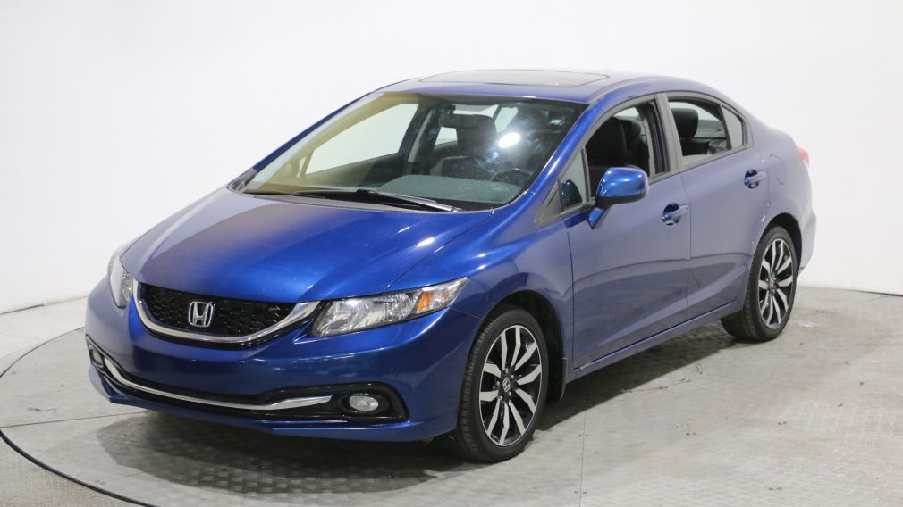 2013 Honda Civic Touring AUTO AC GR ELECT CUIR MAGS CAMERA TOIT NAV #2