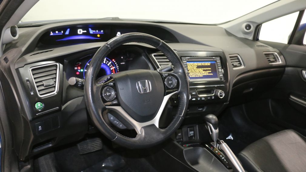 2013 Honda Civic Touring AUTO AC GR ELECT CUIR MAGS CAMERA TOIT NAV #8