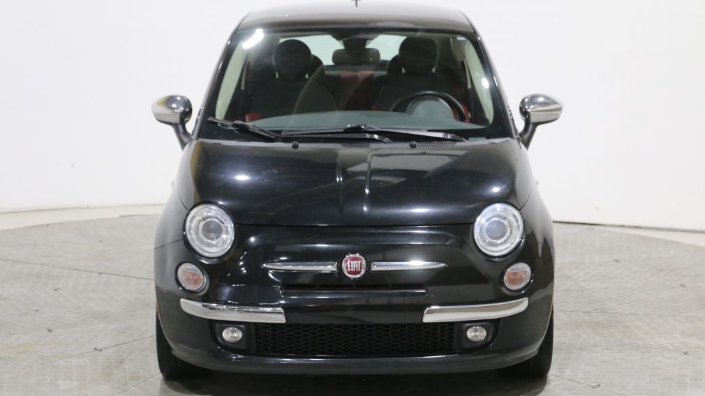 2012 Fiat 500 LOUNGE CUIR TOIT PANO MAGS BLUETOOTH #1