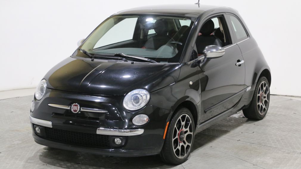 2012 Fiat 500 LOUNGE CUIR TOIT PANO MAGS BLUETOOTH #2