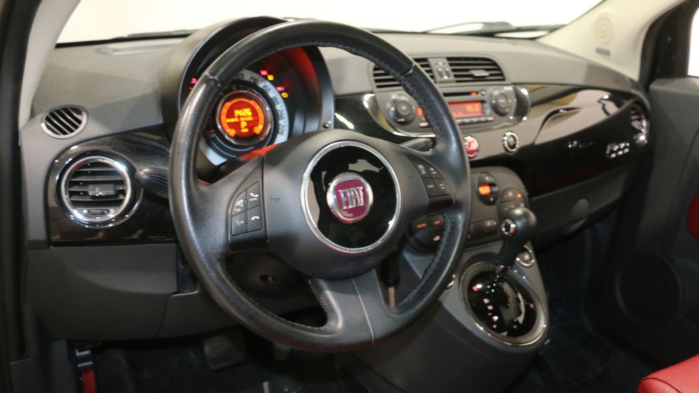 2012 Fiat 500 LOUNGE CUIR TOIT PANO MAGS BLUETOOTH #8