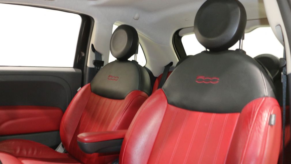 2012 Fiat 500 LOUNGE CUIR TOIT PANO MAGS BLUETOOTH #9