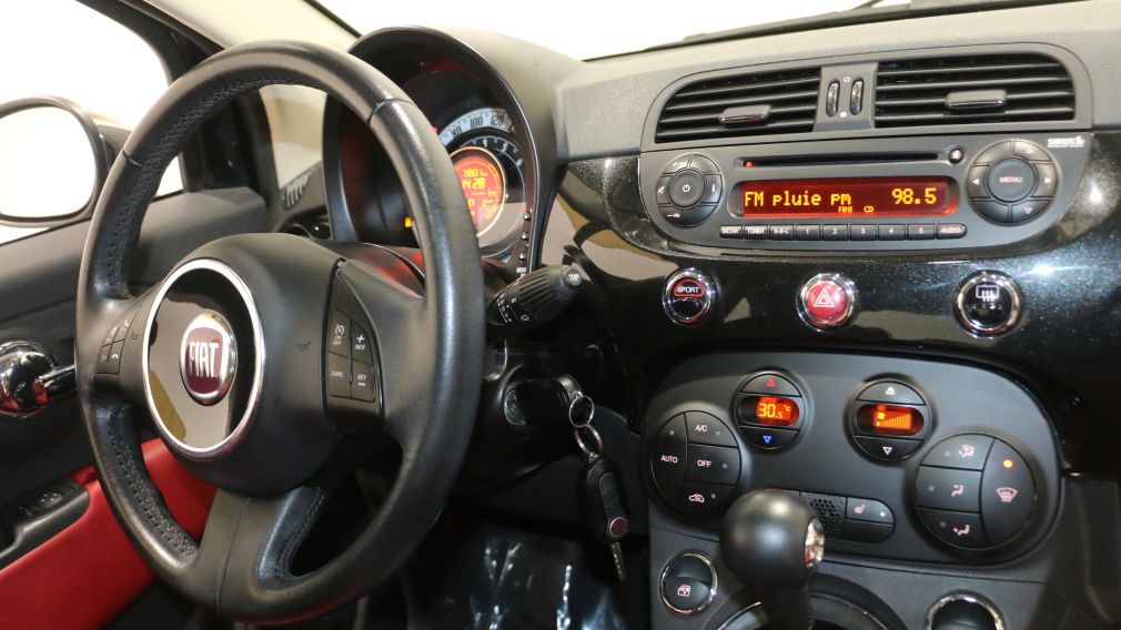 2012 Fiat 500 LOUNGE CUIR TOIT PANO MAGS BLUETOOTH #19